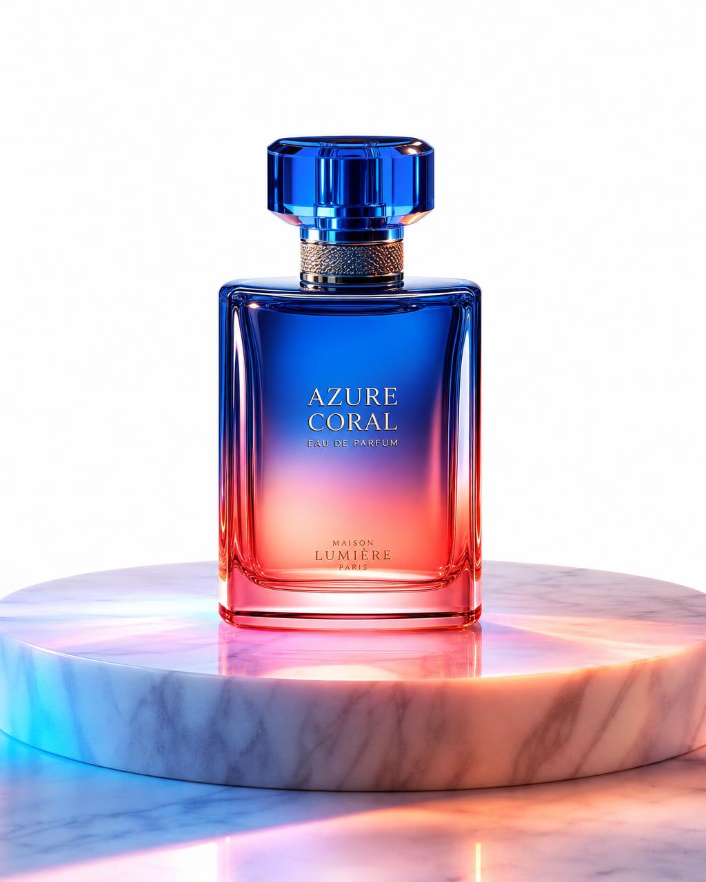 Photographie publicitaire d'un flacon de parfum réalisée à Rodez